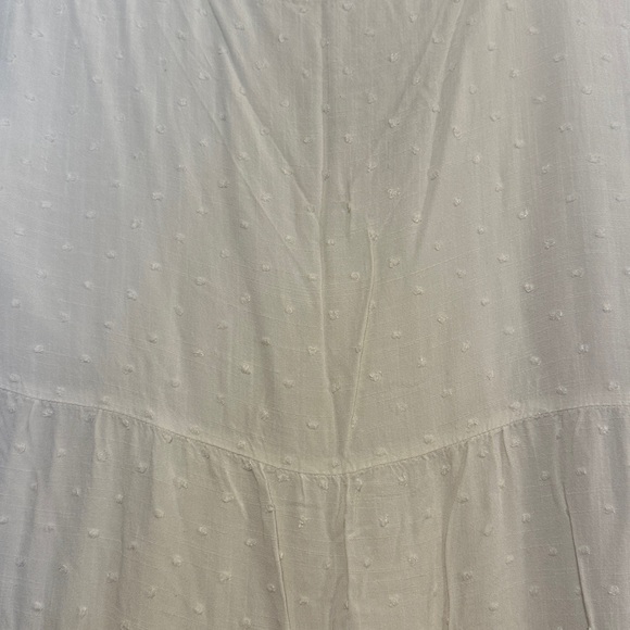 Urban Outfitters White Ruffled Tunic - Picture 3 of 4